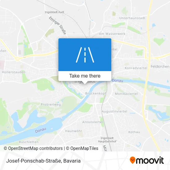 Карта Josef-Ponschab-Straße