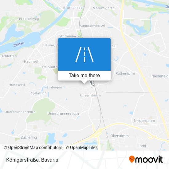Königerstraße map