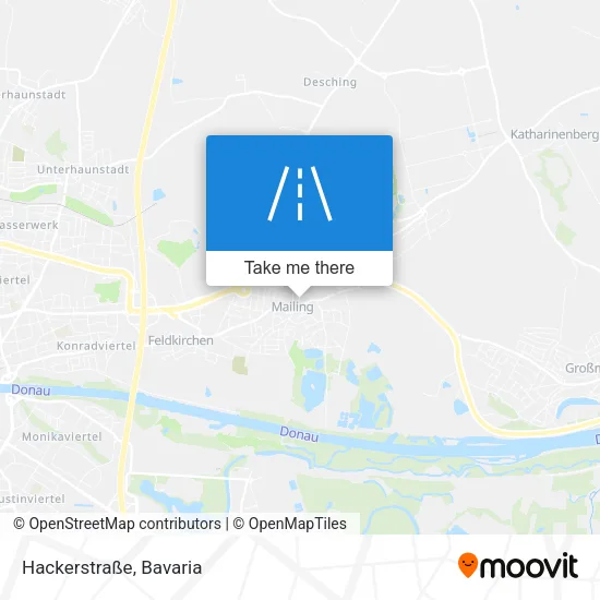 Карта Hackerstraße