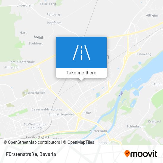 Fürstenstraße map