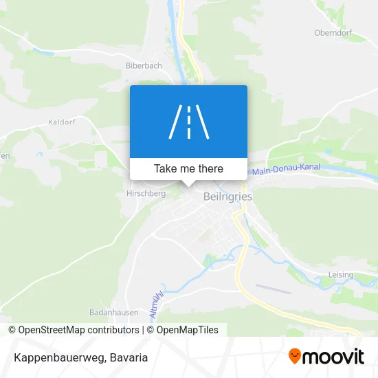 Карта Kappenbauerweg