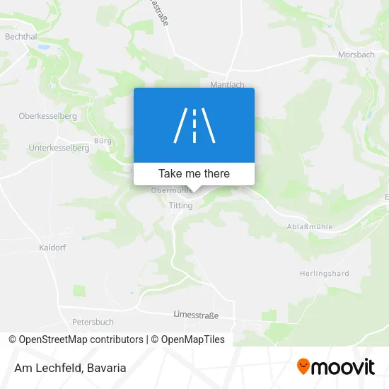 Карта Am Lechfeld