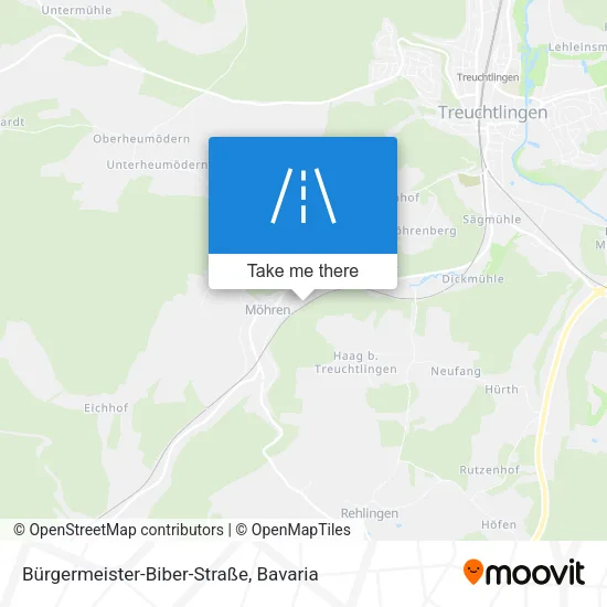 Карта Bürgermeister-Biber-Straße