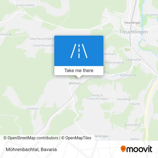 Карта Möhrenbachtal