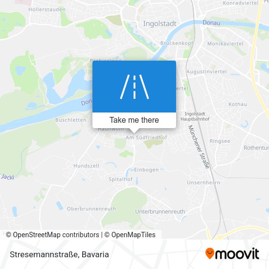 Stresemannstraße map