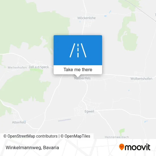 Winkelmannweg map