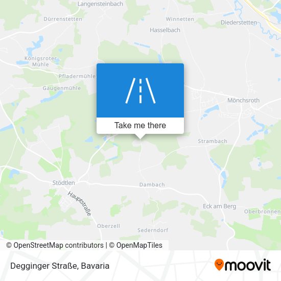 Degginger Straße map