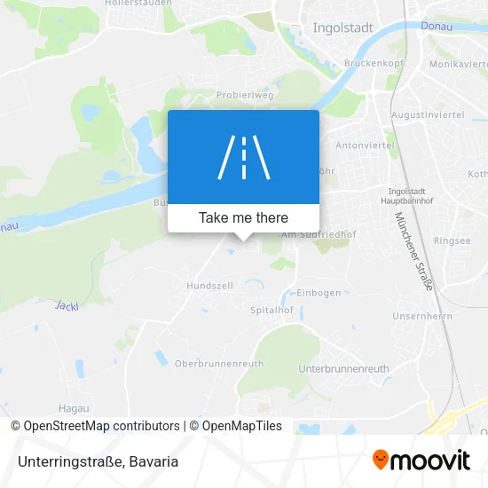 Карта Unterringstraße