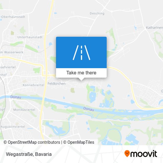 Wegastraße map