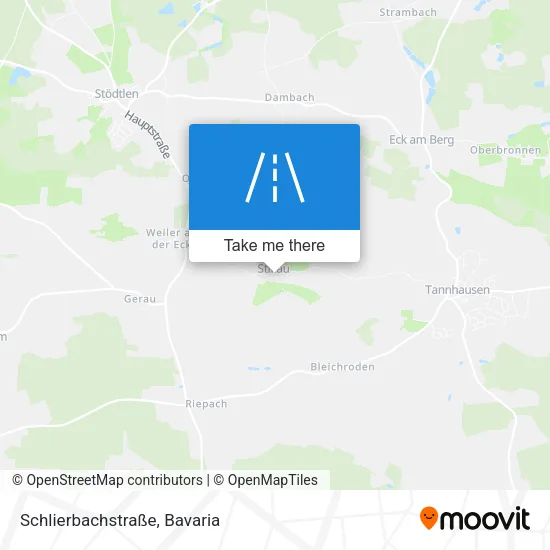 Карта Schlierbachstraße