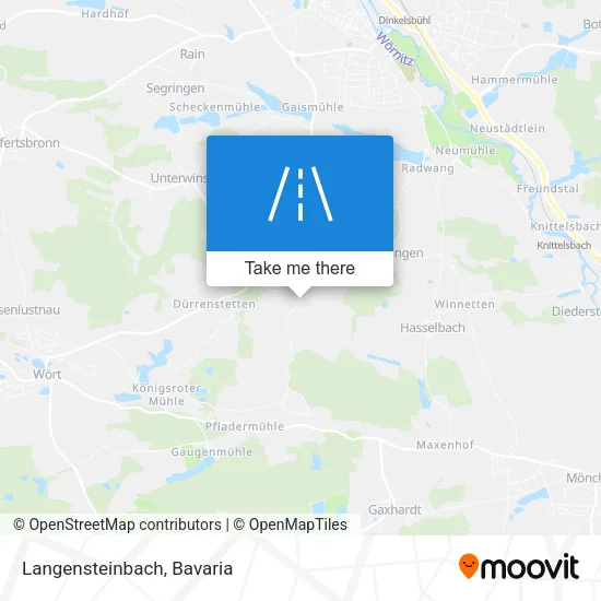 Langensteinbach map
