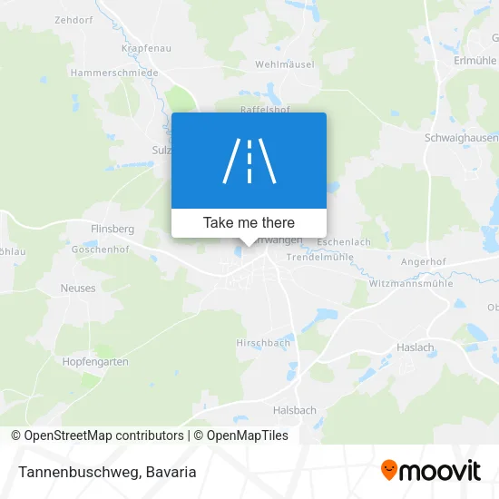 Карта Tannenbuschweg