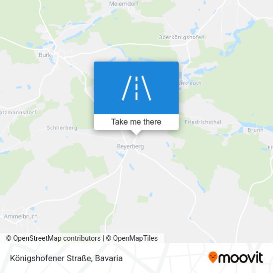 Königshofener Straße map