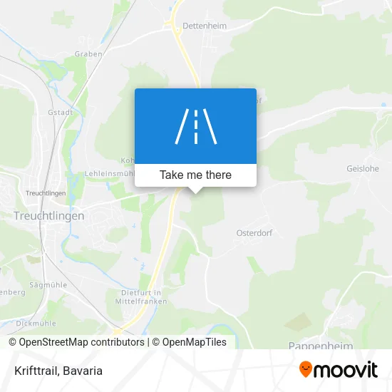 Карта Krifttrail