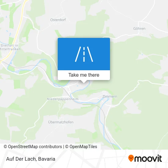 Карта Auf Der Lach