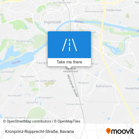 Карта Kronprinz-Rupprecht-Straße