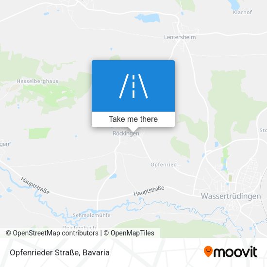 Opfenrieder Straße map