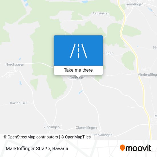 Marktoffinger Straße map