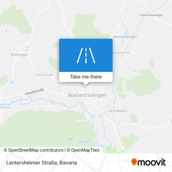 Lentersheimer Straße map