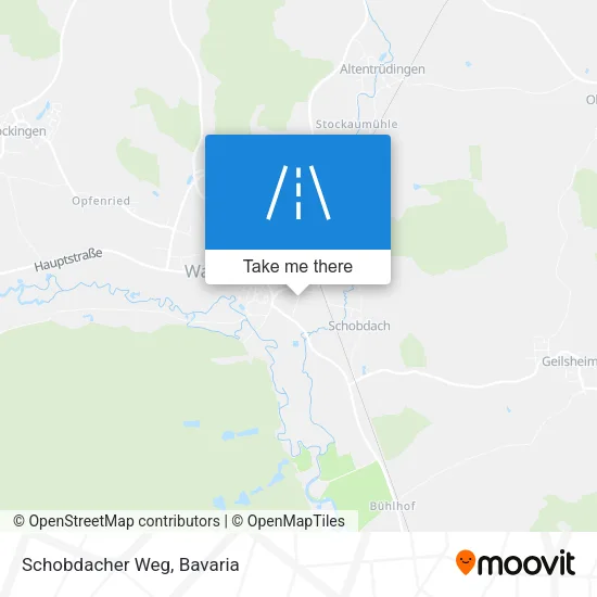 Карта Schobdacher Weg
