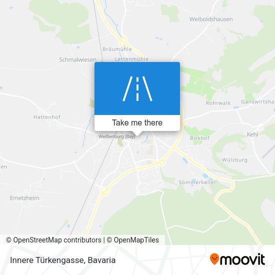 Innere Türkengasse map