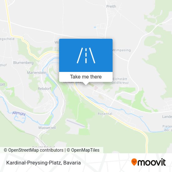 Kardinal-Preysing-Platz map