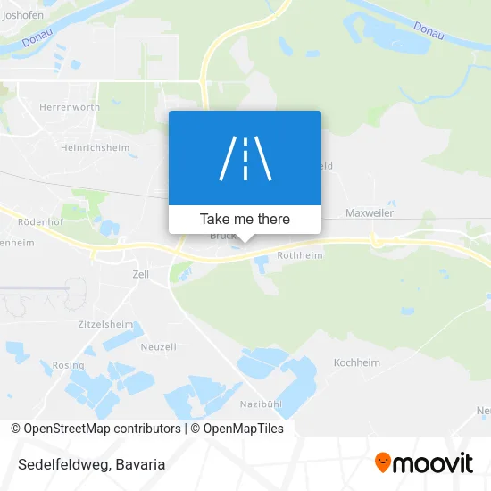 Карта Sedelfeldweg