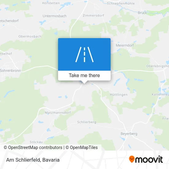 Карта Am Schlierfeld