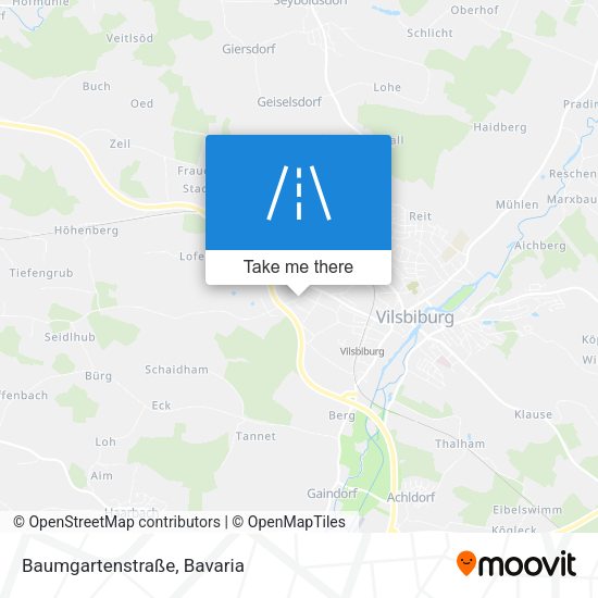 Baumgartenstraße map