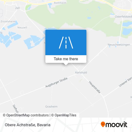 Obere Achstraße map