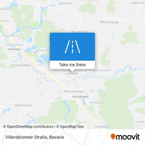 Villersbronner Straße map