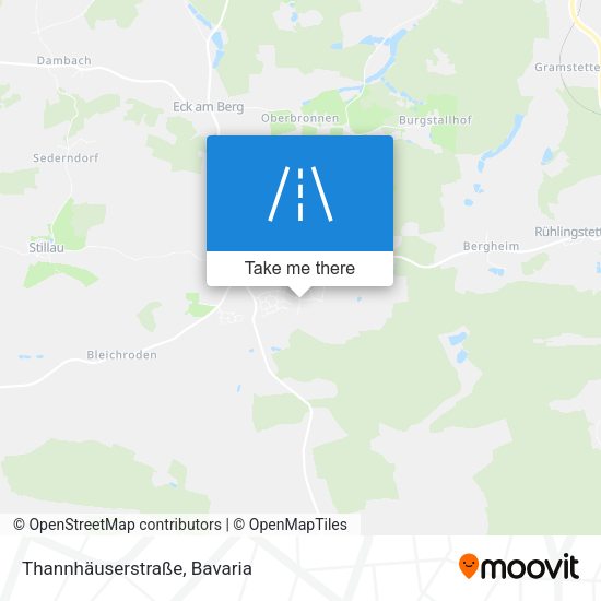 Thannhäuserstraße map