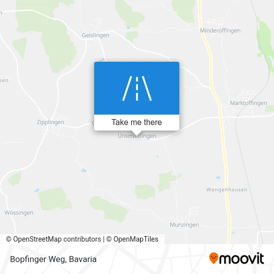 Карта Bopfinger Weg