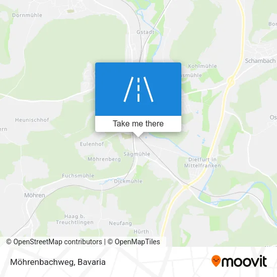 Карта Möhrenbachweg