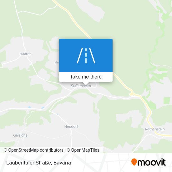 Laubentaler Straße map