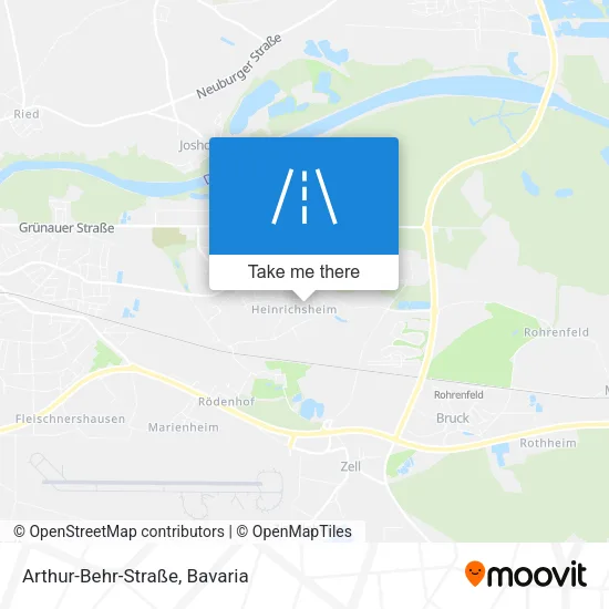 Карта Arthur-Behr-Straße