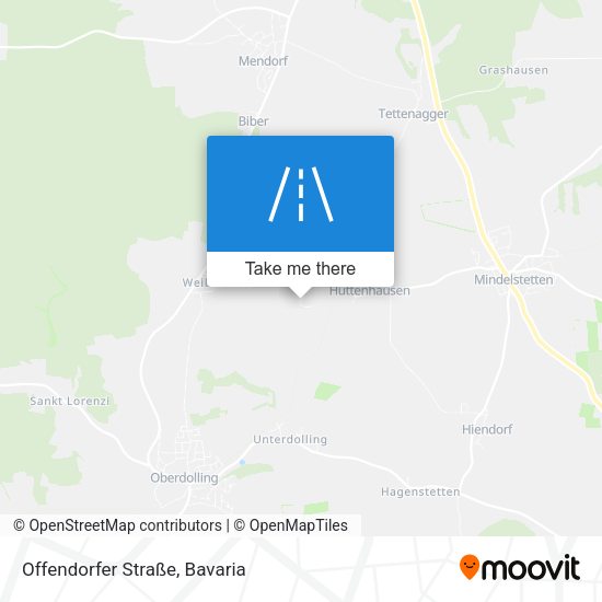 Offendorfer Straße map