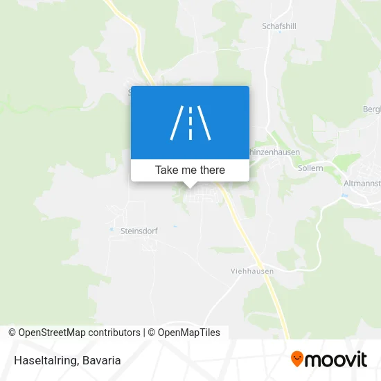 Карта Haseltalring