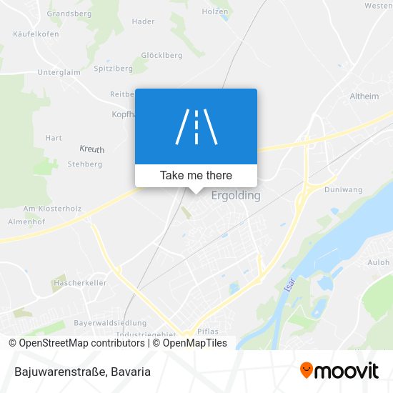 Bajuwarenstraße map