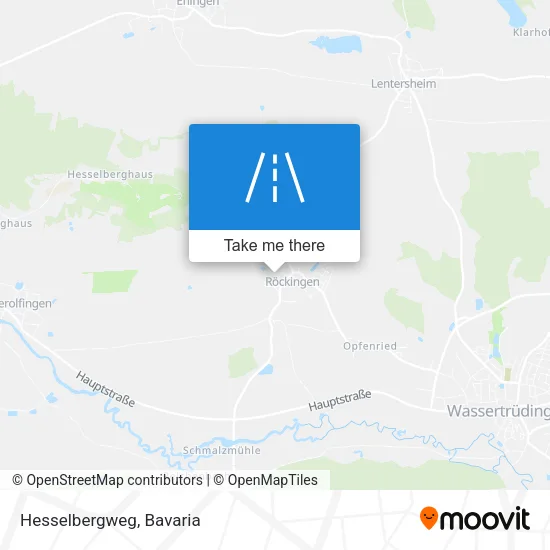 Карта Hesselbergweg