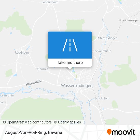 August-Von-Voit-Ring map