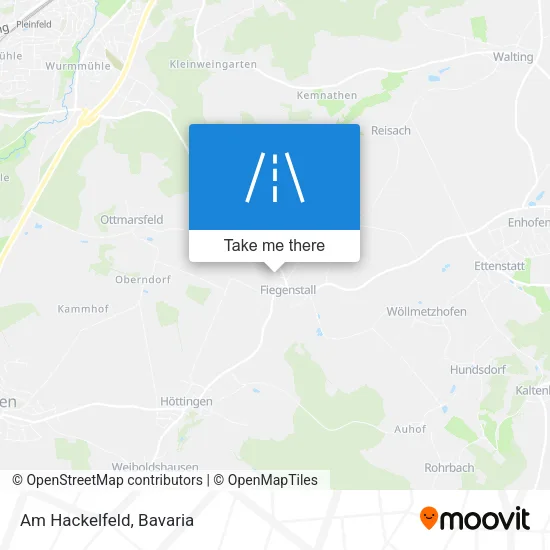 Карта Am Hackelfeld