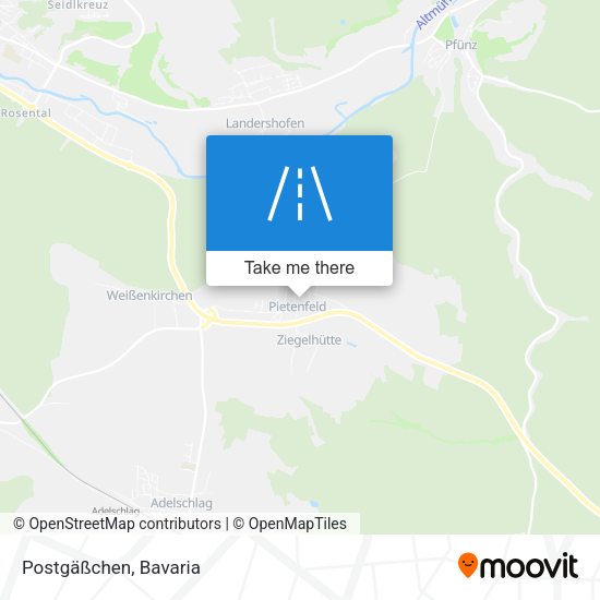 Postgäßchen map