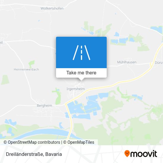 Dreiländerstraße map