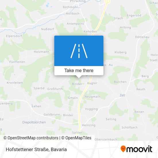 Hofstettener Straße map