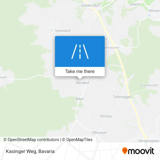 Карта Kasinger Weg