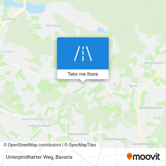 Карта Unterpindharter Weg