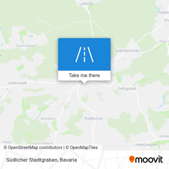 Südlicher Stadtgraben map