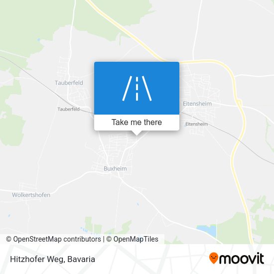 Карта Hitzhofer Weg