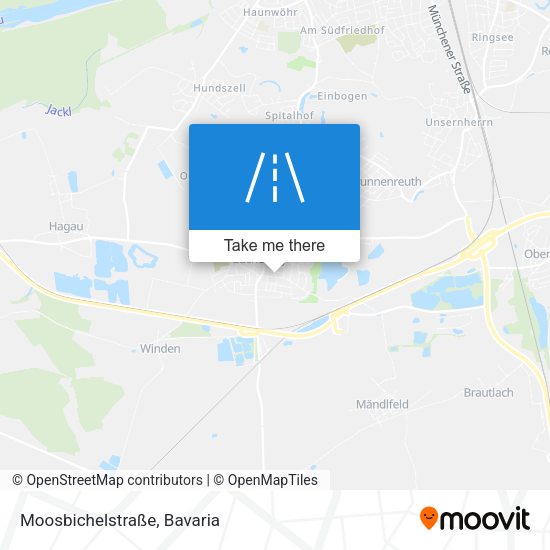 Moosbichelstraße map